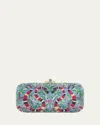 Judith Leiber Transformation Snake Long Slide Minaudiere In Champagne Denim Blue