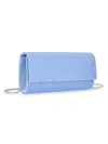 Judith Leiber Women's Perry Crystal-embellished Clutch-on-chain In Light Sapphire