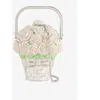 Judith Leiber Womens Silver Rhine Multi Basket Of Roses Crystal-embellished Clutch Bag In Silver Rhine Multi