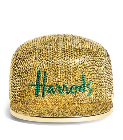 Judith Leiber X Harrods Exclusive Cap Clutch Bag In Gold
