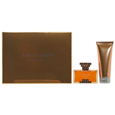 Judith Lieber Judith Leiber Topaz Eau De Parfum 2pc Gift Set- 1.4oz Edp Spray + 3.4oz Body Lotion