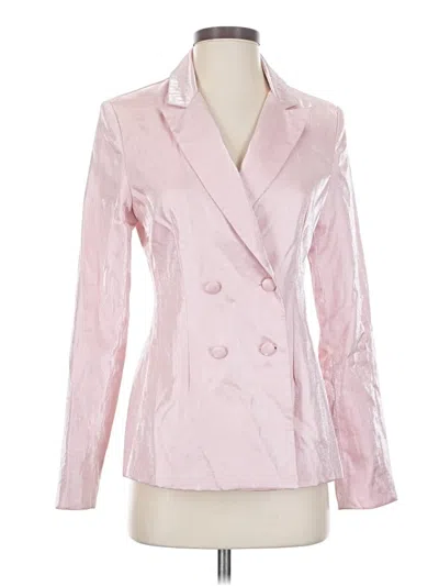 Pre-owned Judith March Blazer Jacket In Pink
