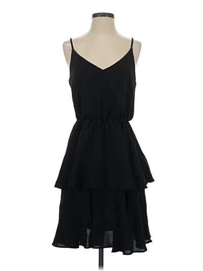 Pre-owned Judith March Casual Dress In Black