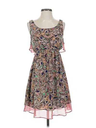 Pre-owned Judith March Casual Dress In Brown