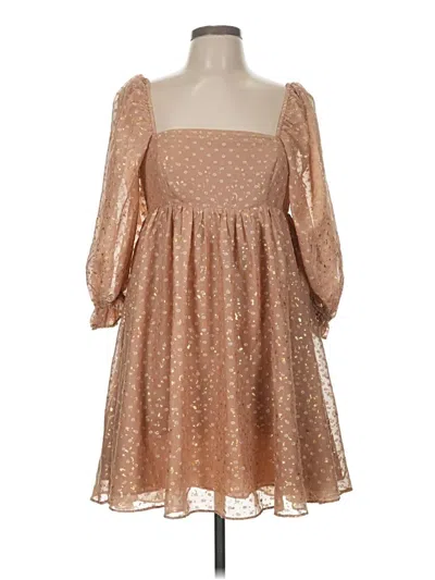 Pre-owned Judith March Casual Dress In Brown