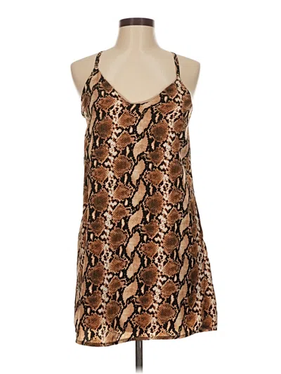 Pre-owned Judith March Casual Dress In Brown