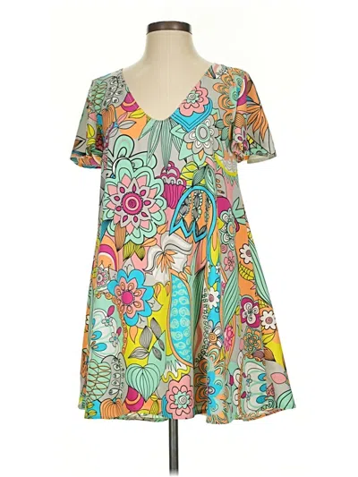 Pre-owned Judith March Casual Dress In Gray