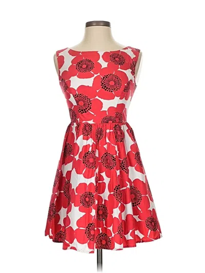 Pre-owned Judith March Cocktail Dress In Red