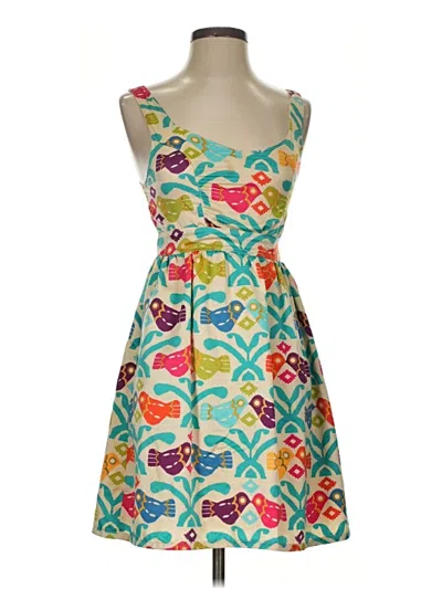 Pre-owned Judith March Cocktail Dress In Teal