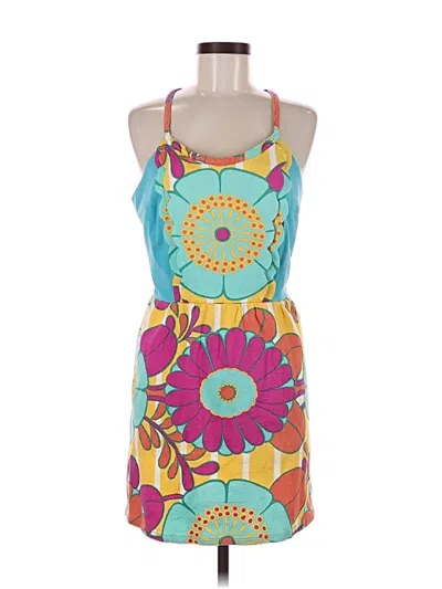 Pre-owned Judith March Cocktail Dress In Teal
