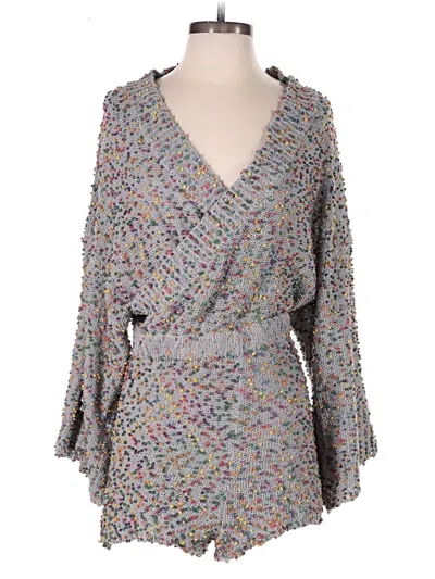 Pre-owned Judith March Romper In Gray