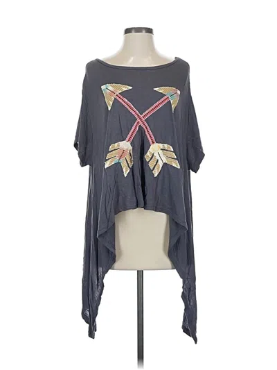 Pre-owned Judith March Short Sleeve T-shirt In Gray