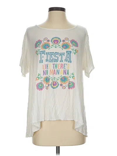 Pre-owned Judith March Short Sleeve T-shirt In Ivory