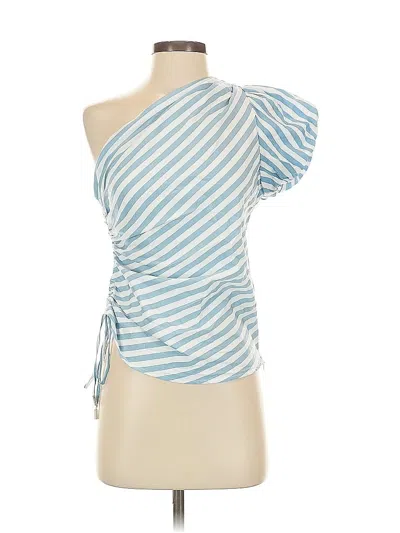 Pre-owned Judith March Sleeveless Blouse In Blue