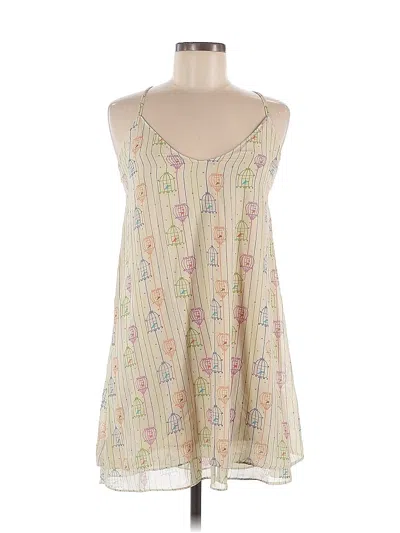 Pre-owned Judith March Sleeveless Blouse In Brown