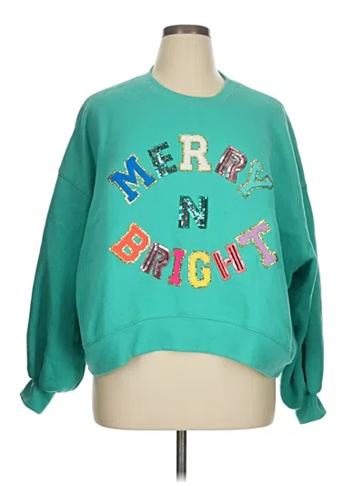 Pre-owned Judith March Sweatshirt In Green