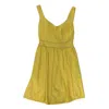 Judith March Women's Poplin Dress In Yellow In Yellow