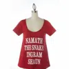 Judith March Women's University Of Alabama Boys Of Fall Tee In Red In Red