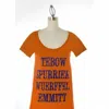Judith March Women's University Of Florida Boys Of Fall Tee In Orange In Orange