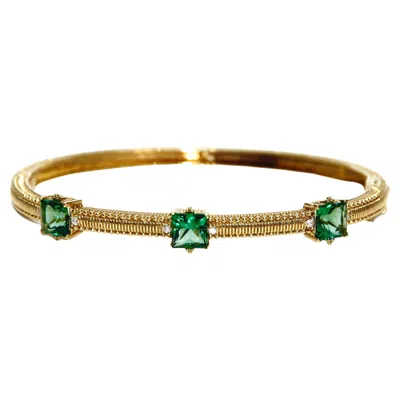 Pre-owned Judith Ripka 18k Yellow Gold Gold Bracelet