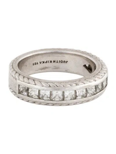 Pre-owned Judith Ripka Cubic Zirconia Band In Multi