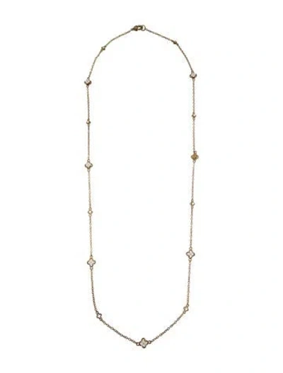 Pre-owned Judith Ripka Cubic Zirconia Collar Necklace, 36" In Multicolor