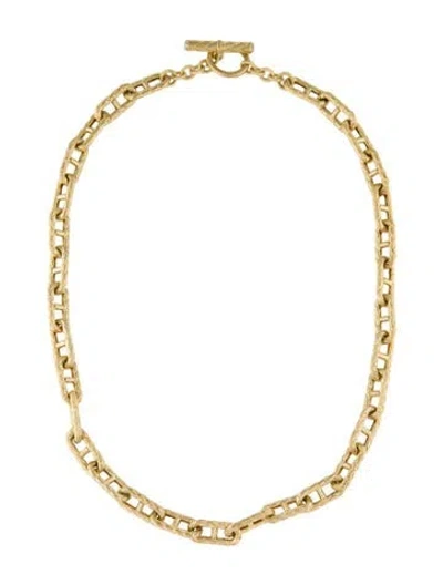 Pre-owned Judith Ripka Cubic Zirconia Toggle Chain Necklace, 18" In Multi