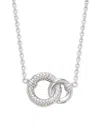 JUDITH RIPKA WOMEN'S CAVALLO STERLING SILVER DOUBLE-LOOP NECKLACE