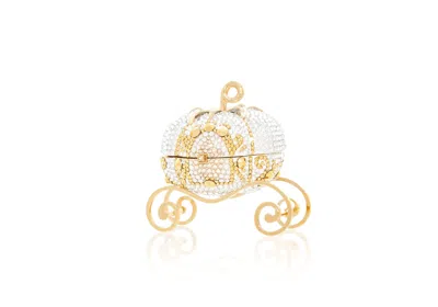 Judithleibercouture Miniature Carriage In Gold
