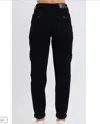 Judy Blue Black Cargo Joggers In Black