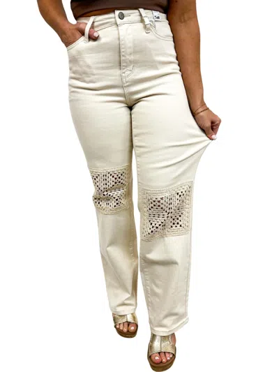 Judy Blue Blue Patch Me In Jeans In White