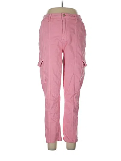 Pre-owned Judy Blue Cargo Pants In Pink