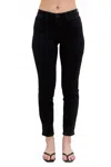Judy Blue Casey Mid-rise Slim Jeans In Black In Black