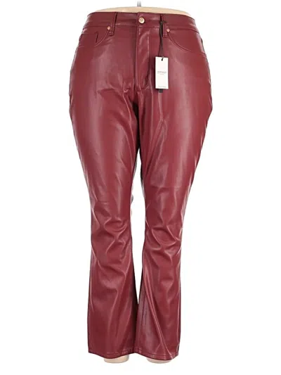 Pre-owned Judy Blue Casual Pants In Burgundy