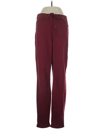 Pre-owned Judy Blue Casual Pants In Burgundy