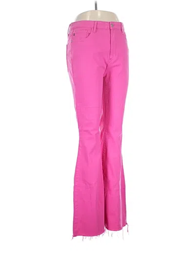 Pre-owned Judy Blue Casual Pants In Pink