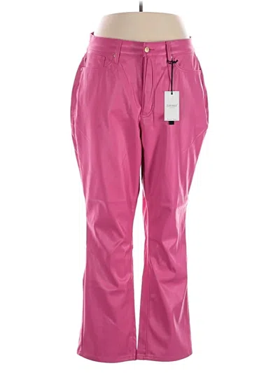 Pre-owned Judy Blue Casual Pants In Pink