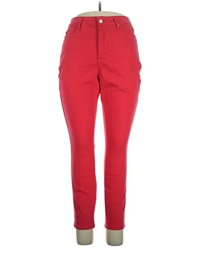 Pre-owned Judy Blue Casual Pants In Red