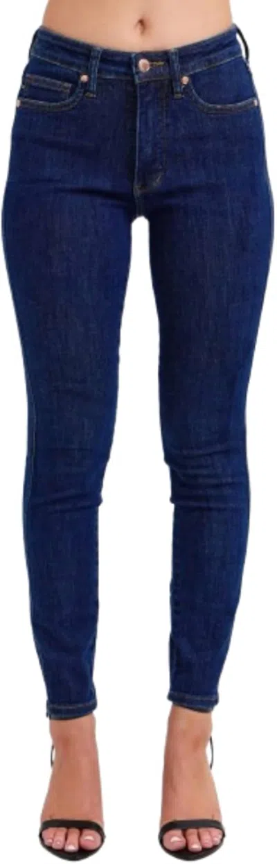 Judy Blue Classic Skinny Jean In Dark Wash