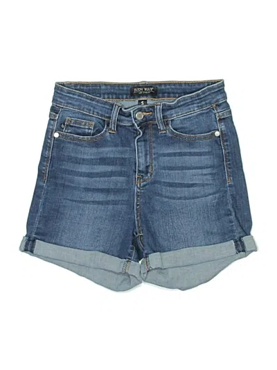Pre-owned Judy Blue Denim Shorts In Blue