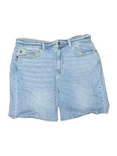 Pre-owned Judy Blue Denim Shorts In Blue