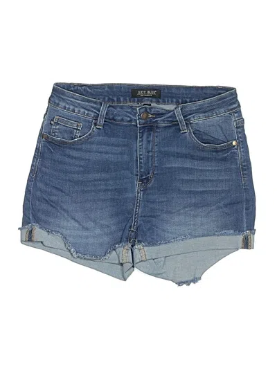 Pre-owned Judy Blue Denim Shorts In Blue