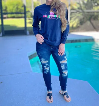 Judy Blue Devastatingly Beautiful Jeans In Blue