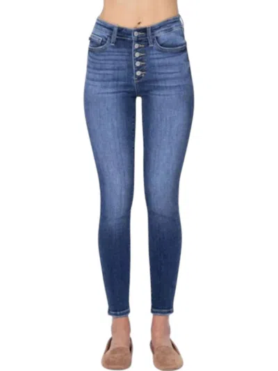 Judy Blue Flying High Skinny Jeans In Blue