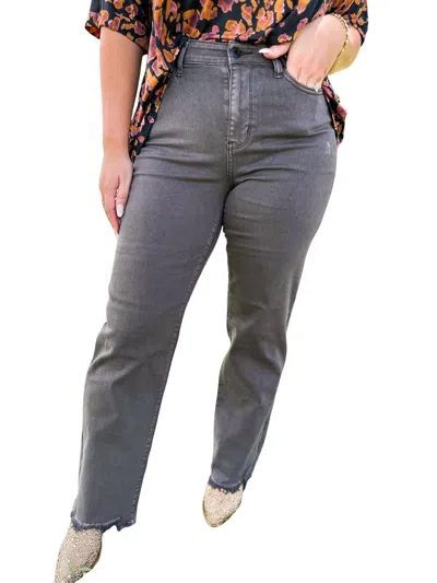 Judy Blue Goodness Jeans In Dark Chocolate In Multi
