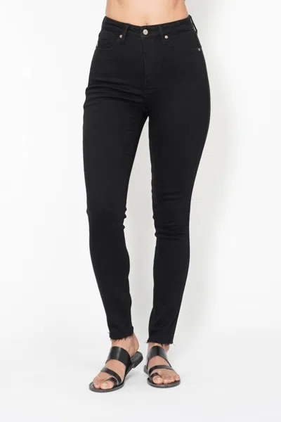 Judy Blue Got Game High Waist Tummy Control Jeans In Black