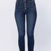 JUDY BLUE HIGH RISE BUTTON FLY JEANS