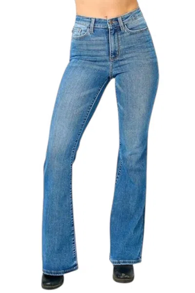 Judy Blue High Rise Classic Flares Jean In Blue