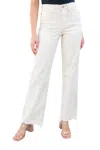 Judy Blue High Waist Cargo Pants In White In White