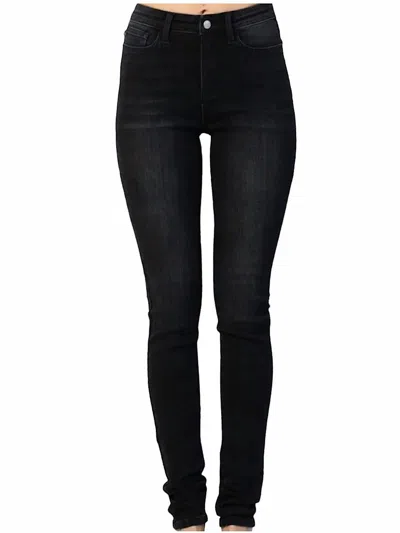 Judy Blue High Rise Skinny Fit Jeans In Black